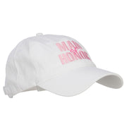 Maid of Honor Embroidered Washed Cap