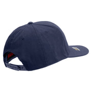 Licensed Combat Infantryman Embroidered Solid Cotton Twill Pro Style Cap - Navy OSFM