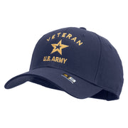 Licensed U.S. Army Veteran Military Embroiderd Low Profile Cap - Navy OSFM