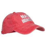 Maid of Honor Embroidered Washed Cap