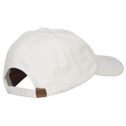 Mini Lips Embroidered Washed Cap