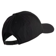 1st Marine Division Retired Embroidered 6 Panel Structured Cotton Twill Cap Made in USA - Black OSFM