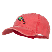 Saint Kitts and Nevis Map Flag Embroidered Washed Cap