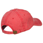 Saint Kitts and Nevis Map Flag Embroidered Washed Cap