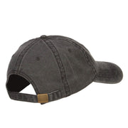 Mini Lips Embroidered Washed Cap