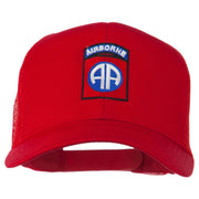 82nd Airborne Embroidered Mesh Cap