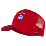 82nd Airborne Embroidered Mesh Cap