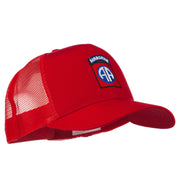 82nd Airborne Embroidered Mesh Cap