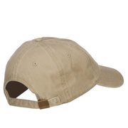 Mini Lips Embroidered Washed Cap