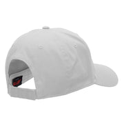 I Say I Do Embroidered Solid Cotton Twill Low Profile Strap Cap