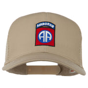 82nd Airborne Embroidered Mesh Cap