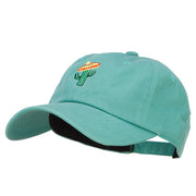 Cactus with Sombrero Embroidered Unstructured Cap