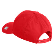 U.S. Marine Corps 1st Marine Division Embroidered 6 Panel Structured Cotton Twill Cap Made in USA - Red OSFM