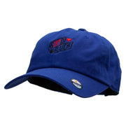 Good Luck Embroidered Washed Cap