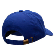 Good Luck Embroidered Washed Cap