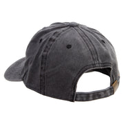 Simple Star Sign Cotton Twill Premium Pigment Dyed Cap - Black OSFM