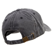 Simple Star Sign Cotton Twill Premium Pigment Dyed Cap - Black OSFM