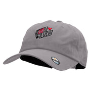 Good Luck Embroidered Washed Cap