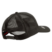 Licensed Combat Infantryman Embroidered Solid Cotton Twill Mesh Prostyle Cap - Charcoal OSFM