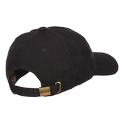 Saint Kitts Flag Embroidered Washed Cap