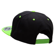 Neon Card Suits Embroidered Wool Blend Classic Snapback