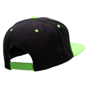 Neon Card Suits Embroidered Wool Blend Classic Snapback