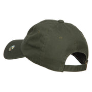 Saint Kitts Flag Embroidered Washed Cap