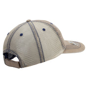 Licensed Combat Infantryman Embroidered Low Profile Special Cotton Mesh Cap - Khaki OSFM