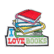 I Love Books Patches