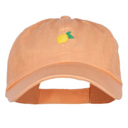 Mini Lemon Embroidered Low Cap