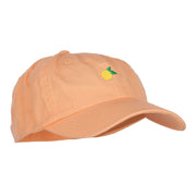 Mini Lemon Embroidered Low Cap