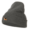 Collie Dog Embroidered Long Beanie