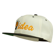 Light Bulb Idea Embroidered Snapback Cap