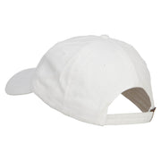 Irish Four Leaf Clover Embroidered Washed Cap