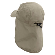 Moose Embroidered Flap Hat - Khaki OSFM