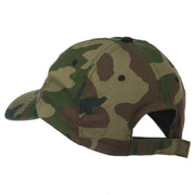 Airborne Embroidered Camouflage Cap