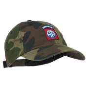 Airborne Embroidered Camouflage Cap