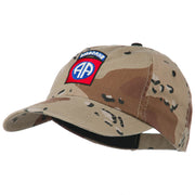 Airborne Embroidered Camouflage Cap