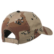 Airborne Embroidered Camouflage Cap