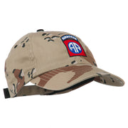 Airborne Embroidered Camouflage Cap