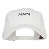 Mami Embroidered Washed Cap