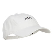 Mami Embroidered Washed Cap