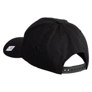 2nd Marine Division Retired Embroidered 6 Panel Structured Cotton Twill Cap Made in USA - Black OSFM