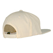 Shalom Embroidered Wool Blend Snapback Cap