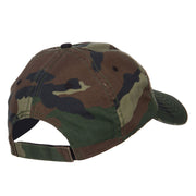 Vietnam Veteran Embroidered Camo Cap