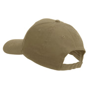 Licensed U.S. Army Retired Flag Embroiderd Low Profile Cap - Khaki OSFM