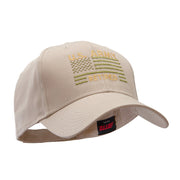 US Army Retired Embroidered Low Profile Cotton Twill Cap