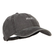 Mami Embroidered Washed Cap