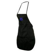 Tripple Dolphin Sign Embroidered Solid Chef's Apron