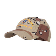 Vietnam Veteran Embroidered Camo Cap